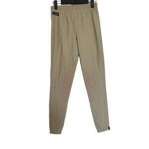 Iridēon Tan Equestrian Leggings Suede Patch Size Medium